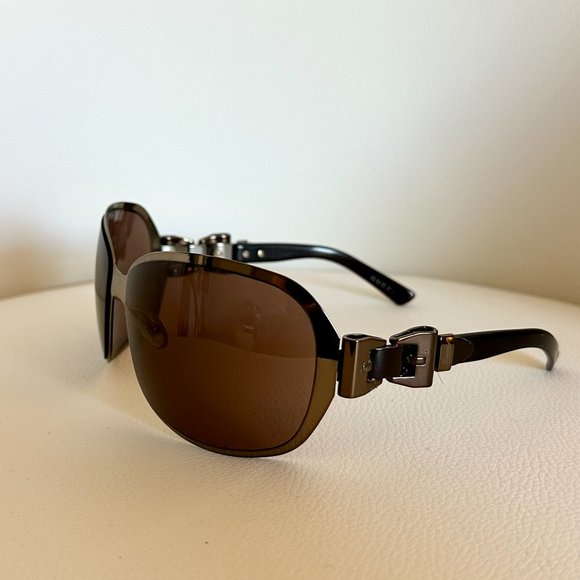 GUCCI Bow Oversized Sunglasses Brown 2813/2 Gently Preowned main image 4